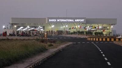 The Shirdi airport is managed by Maharashtra Airport Development Company Limited (MADC). The work on the night landing facility is expected to finish by April end. (HT FILE PHOTO)