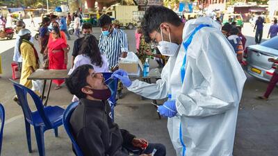 According to Karnataka health department officials, the government has already begun the random sample checks on international passengers arriving in the state amid concerns over the new XE variant. (PTI) According to Karnataka health department officials, the government has already begun the random sample checks on international passengers arriving in the state amid concerns over the new XE variant. (PTI)