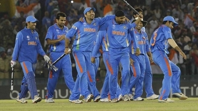India beat Pakistan by 29 runs in the 2011 World Cup semifinal. (Getty) India beat Pakistan by 29 runs in the 2011 World Cup semifinal. (Getty)