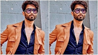 Shahid's full-sleeved jacket came with multiple pockets on the chest and a belt detail around his chest. (Instagram/@shahidkapoor)