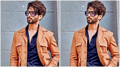 Shahid's messy hairdo and trimmed bearded look added more perfection to his attire. (Instagram/@shahidkapoor)