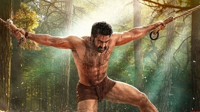 Jr NTR in a still from SS Rajamouli's RRR.&nbsp;
