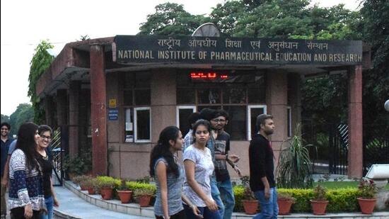 NIPER Mohali has been ranked India’s best pharma institute in the QS World University rankings 2022. (HT File Photo)