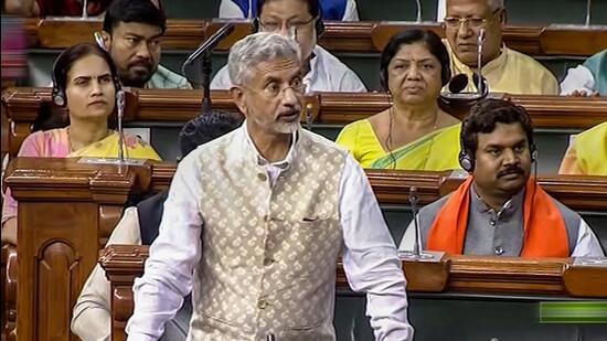 External affairs minister S Jaishankar’s statement on the issue in Lok Sabha on Wednesday had addressed the matter of “consequences or disappointment or perspectives of other countries” regarding India’s ties with Russia. (PTI PHOTO.) External affairs minister S Jaishankar’s statement on the issue in Lok Sabha on Wednesday had addressed the matter of “consequences or disappointment or perspectives of other countries” regarding India’s ties with Russia. (PTI PHOTO.)