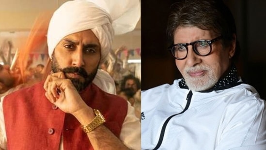 Amitabh Bachchan shared a tweet hours before release of Abhishek Bachchan's Dasvi.&nbsp;