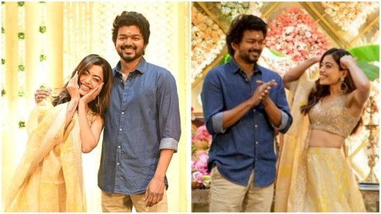 Rashmika Mandanna and Vijay have started filming for an untitled film.