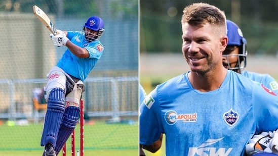 Rishabh Pant and David Warner will get a chance to bat together on Thursday. (Delhi Capitals/Twitter) Rishabh Pant and David Warner will get a chance to bat together on Thursday. (Delhi Capitals/Twitter)
