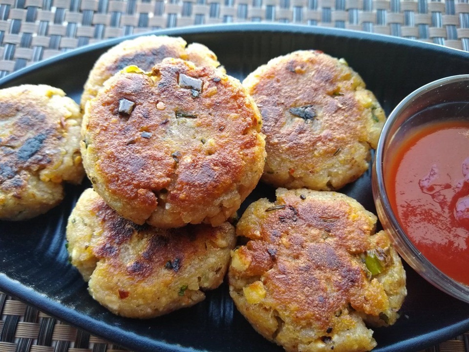 Makhana Aloo Tikki(The Resort)