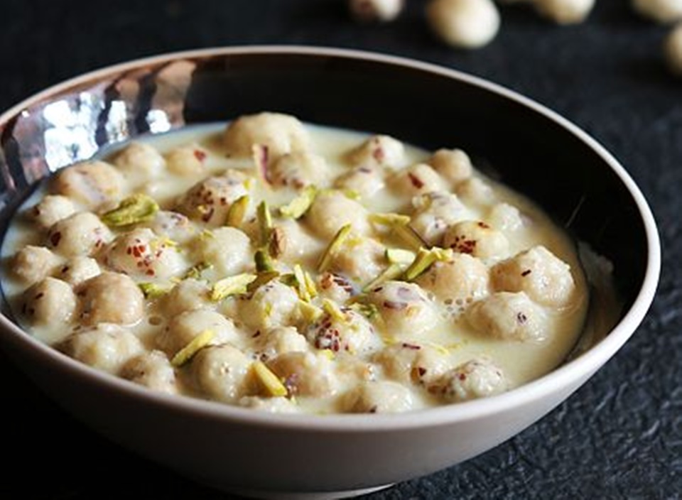 Makhana Kheer(Pinterest)