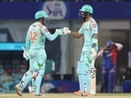 Lucknow Super Giants KL Rahul and Quinton de Kock during the Indian Premier League 2022(ANI) Lucknow Super Giants KL Rahul and Quinton de Kock during the Indian Premier League 2022(ANI)