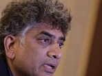 Amnesty India chief Aakar Patel at the launch of the report ‘Losing Sight in Kashmir. (File photo)&nbsp;