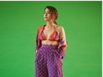 Shweta Tripathi is always at her bubbly best. The actor knows how to blend sass, poise and comfort into an ensemble and deck up in one. Shweta’s sartorial sense of fashion is always a perfect blend of colours and style and we can never get enough of them. A day back, Shweta shared a slew of pictures of herself in a colourful co-ord set and we are taking notes.(Instagram/@battatawada)