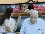 The brief exchange between Shashi Tharoor and Supriya Sule in the Lok Sabha has now become viral as social media users are keen to know what they were discussing while Farooq Abdullah was giving his speech.&nbsp;