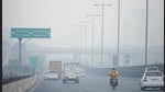 Gurugram, India -December 26: Vehicles move along the Delhi-Gurugram expressway amid foggy conditions near IFFCO Chowk, in Gurugram, India, on Saturday, 26 December 2020. (Photo by Parveen Kumar/Hindustan Times) Gurugram, India -December 26: Vehicles move along the Delhi-Gurugram expressway amid foggy conditions near IFFCO Chowk, in Gurugram, India, on Saturday, 26 December 2020. (Photo by Parveen Kumar/Hindustan Times)