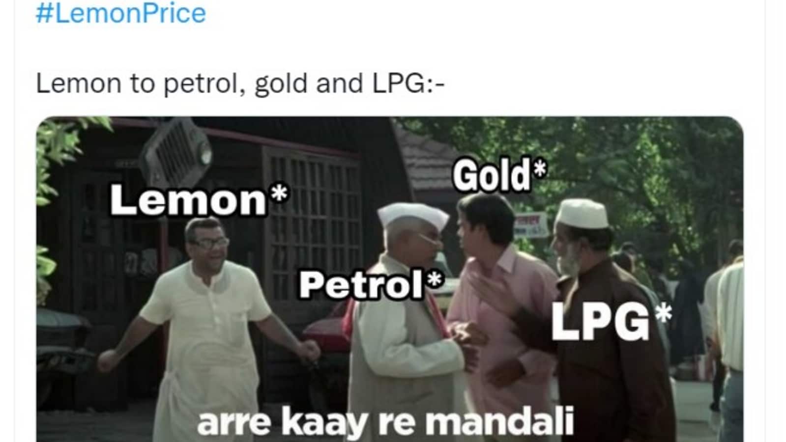 people squeeze out hilarious memes as lemon price soars across india | trending - hindustan times