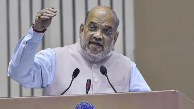 Union Home Minister Amit Shah will hold a two-day national brainstorming session on April 12 and 13 to formulate the government’s policy for the country’s cooperative sector. (PTI PHOTO.) Union Home Minister Amit Shah will hold a two-day national brainstorming session on April 12 and 13 to formulate the government’s policy for the country’s cooperative sector. (PTI PHOTO.)