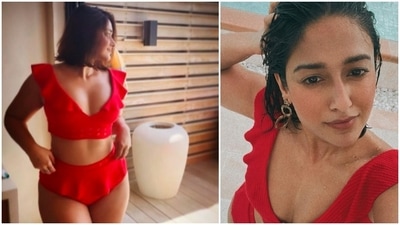 Ileana D'Cruz, who often preaches body positivity in her Instagram posts, made headlines for her red beachwear look where she can be seen "embracing" her real self. (Instagram/@ileana_official) Ileana D'Cruz, who often preaches body positivity in her Instagram posts, made headlines for her red beachwear look where she can be seen "embracing" her real self. (Instagram/@ileana_official)