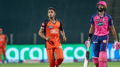 Sunrisers Hyderabad pacer Umran Malik (IPLt20.com) Sunrisers Hyderabad pacer Umran Malik (IPLt20.com)