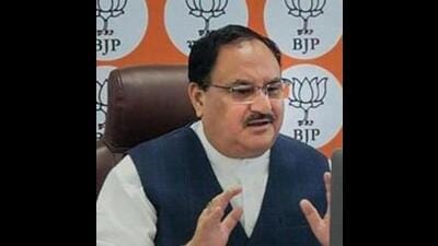 BJP national president JP Nadda will discuss strategies for the Shimla MC polls with senior BJP leaders. (PTI) BJP national president JP Nadda will discuss strategies for the Shimla MC polls with senior BJP leaders. (PTI)