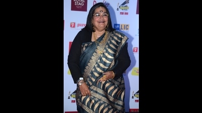 Last month, Usha Uthup made her digital acting debut with the Tamil dramedy titled Achcham Madam Naanam Payirppu (Photo: Fotocorp)