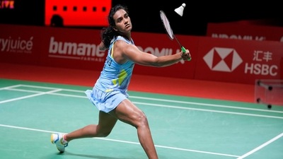 File photo of PV Sindhu (AP) File photo of PV Sindhu (AP)