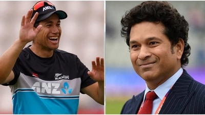Ross Taylor and Sachin Tendulkar