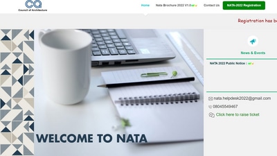NATA 2022 registration begins at Nata.in, direct link to apply here