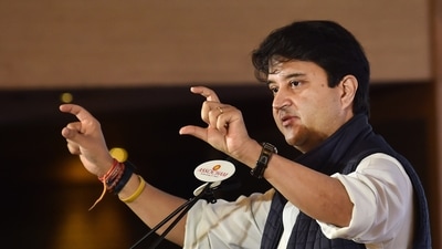 Civil aviation minister Jyotiraditya Scindia. (PTI) Civil aviation minister Jyotiraditya Scindia. (PTI)