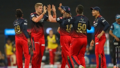David Willey of Royal Challengers Bangalore celebrates with teammates (PTI) David Willey of Royal Challengers Bangalore celebrates with teammates (PTI)