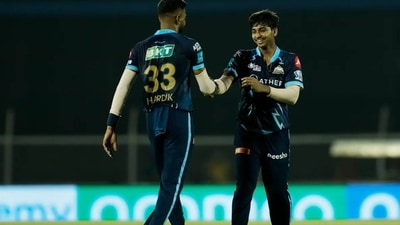 Hardik Pandya and Darshan Nalkande (IPLt20.com) Hardik Pandya and Darshan Nalkande (IPLt20.com)