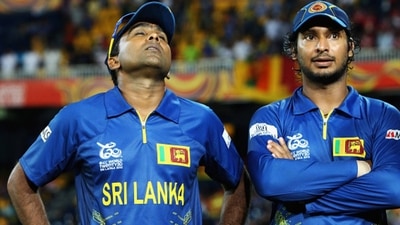 Mahela Jayawardene (L) and Kumar Sangakkara (Getty Images)