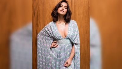 Ileana D'Cruz redefined elegance and grace as she posed like a goddess in the stunning ensemble by Nirmooha. (Instagram/@ileana_official) Ileana D'Cruz redefined elegance and grace as she posed like a goddess in the stunning ensemble by Nirmooha. (Instagram/@ileana_official)