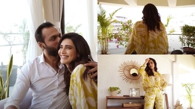 Karishma Tanna gives a tour of her new home with her husband Varun Bangera. Karishma Tanna gives a tour of her new home with her husband Varun Bangera.