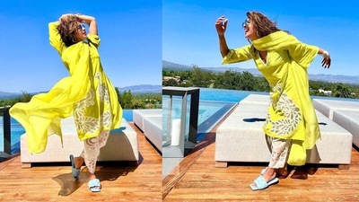 Priyanka Chopra has shared new pictures of herself.&nbsp;