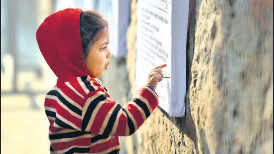 Of the three entry-level classes, most budget schools are only being allocated students in Class 1 as they have recognition only from Class 1, even though they run nursery and KG classes as well. (Representative image/HT Archive)