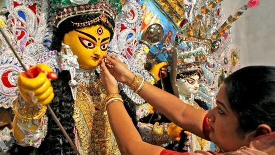 Devotees are gearing up to celebrate Ashtami and Navami.&nbsp;