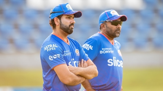 Rohit Sharma and Mahela Jayawardene. (Mumbai Indians)