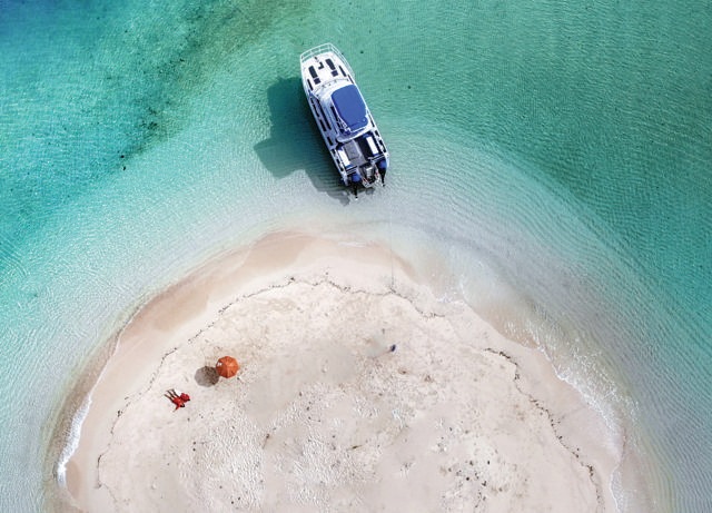 A sandbank in Fiji A sandbank in Fiji