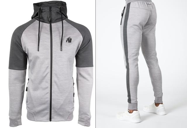 The SULLIVAN track jacket and pants from GORILLA WEAR will make heads turn when you workout The SULLIVAN track jacket and pants from GORILLA WEAR will make heads turn when you workout