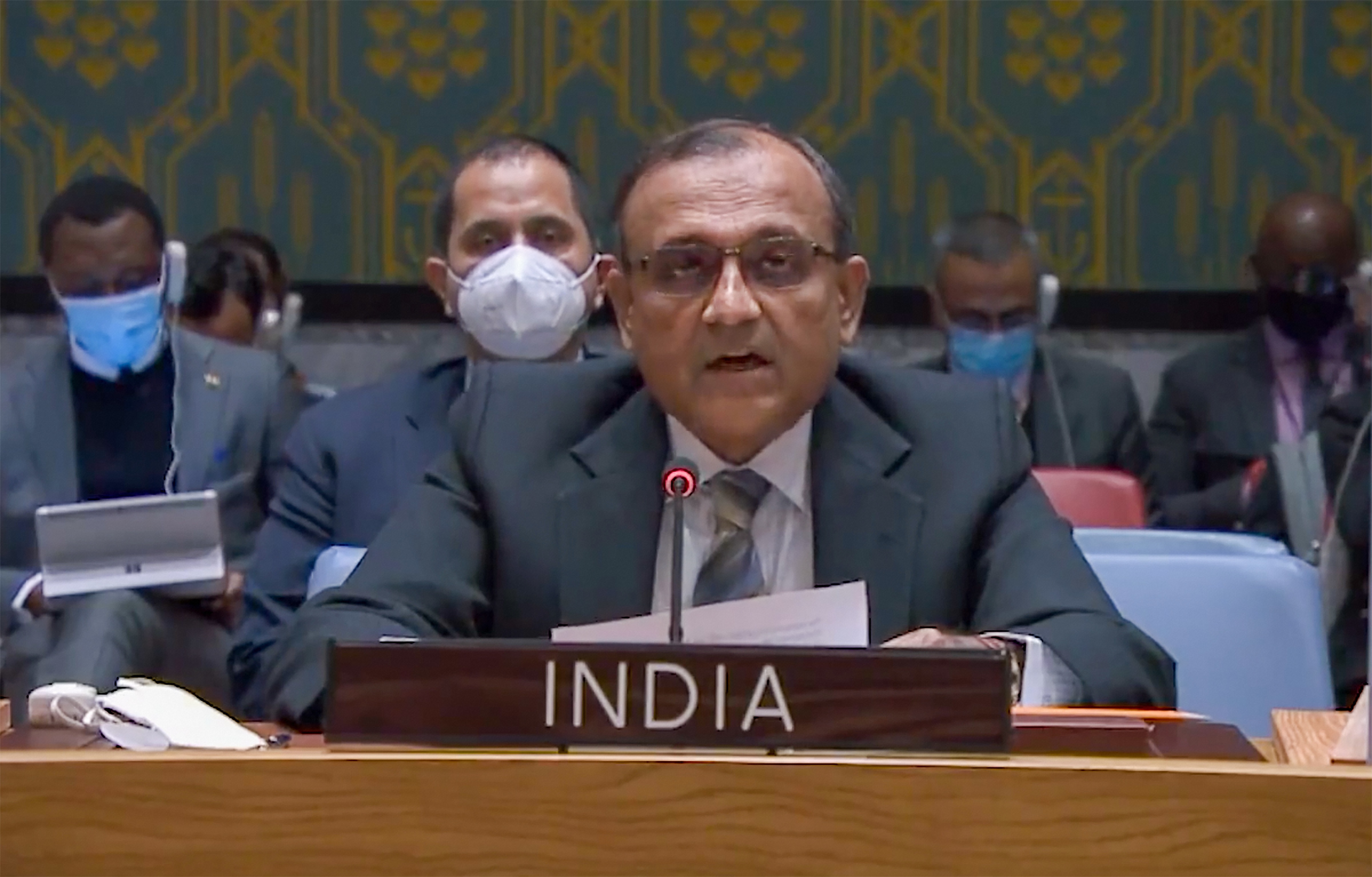 File photo of India's permanent representative at the UN TS Tirumurti. (PTI)