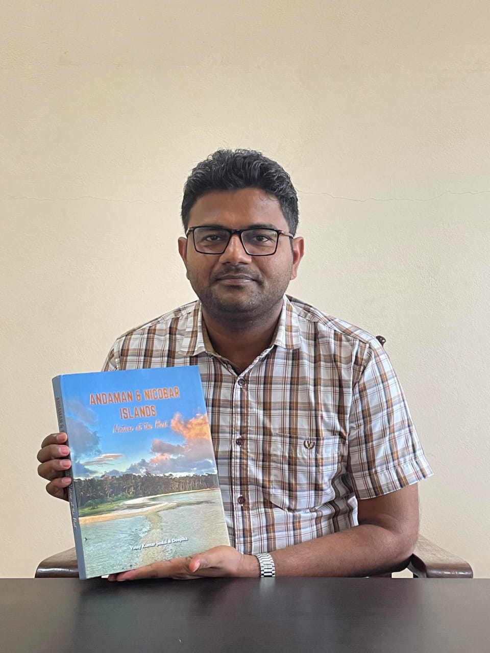 Vinay Kumar Jindal published the book with his wife Deepika. Vinay Kumar Jindal published the book with his wife Deepika.