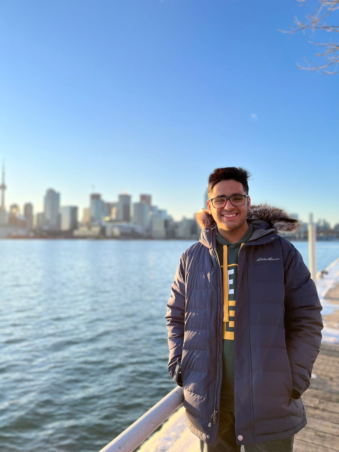 Kartik Vasudev was shot at in Toronto Canada. (HT )