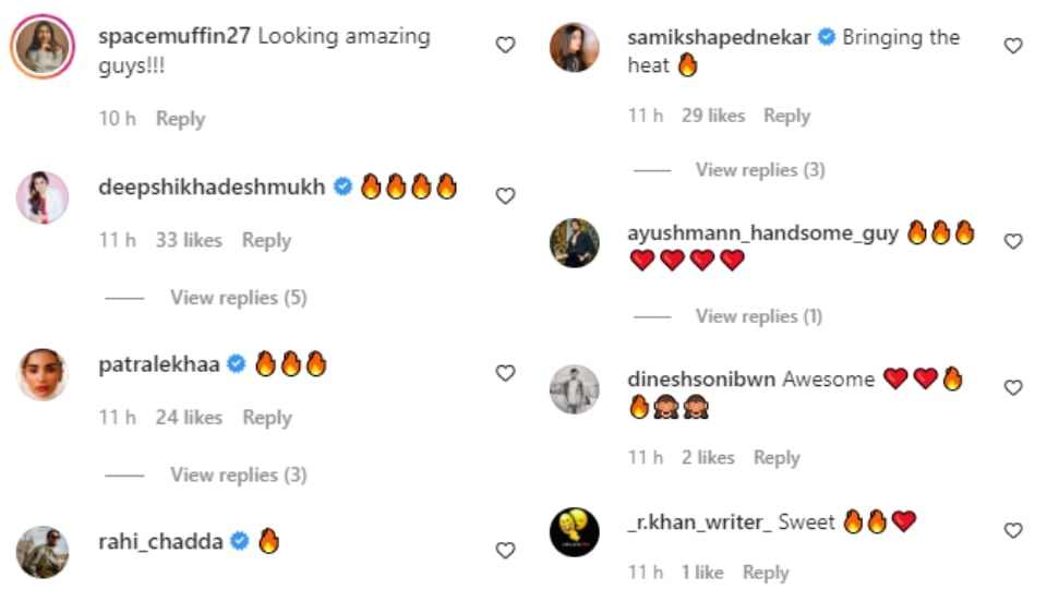 Comments on Bhumi Pednekar's post Comments on Bhumi Pednekar's post
