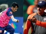 Yuzvendra Chahal and Ravi Shastri
