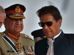 Pakistan's Prime Minister Imran Khan, right, with army chief General Qamar Javed Bajwa.(AP file) Pakistan's Prime Minister Imran Khan, right, with army chief General Qamar Javed Bajwa.(AP file)