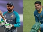 Babar Azam; Umar Akmal(REUTERS/Getty) Babar Azam; Umar Akmal(REUTERS/Getty)