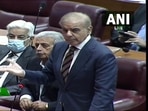 Pakistan Leader of Opposition Shehbaz Sharif.