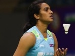 PV Sindhu at the Indian Open. (India Open) PV Sindhu at the Indian Open. (India Open)