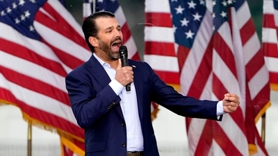 The cable news network reported that Trump Jr.'s text made “specific reference to filing lawsuits and advocating recounts to prevent certain swing states from certifying their results.” (AP)