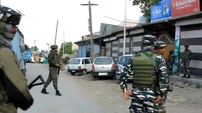 Another encounter began around the same time in Kulgam. (Visuals deferred by unspecified time- ANI)